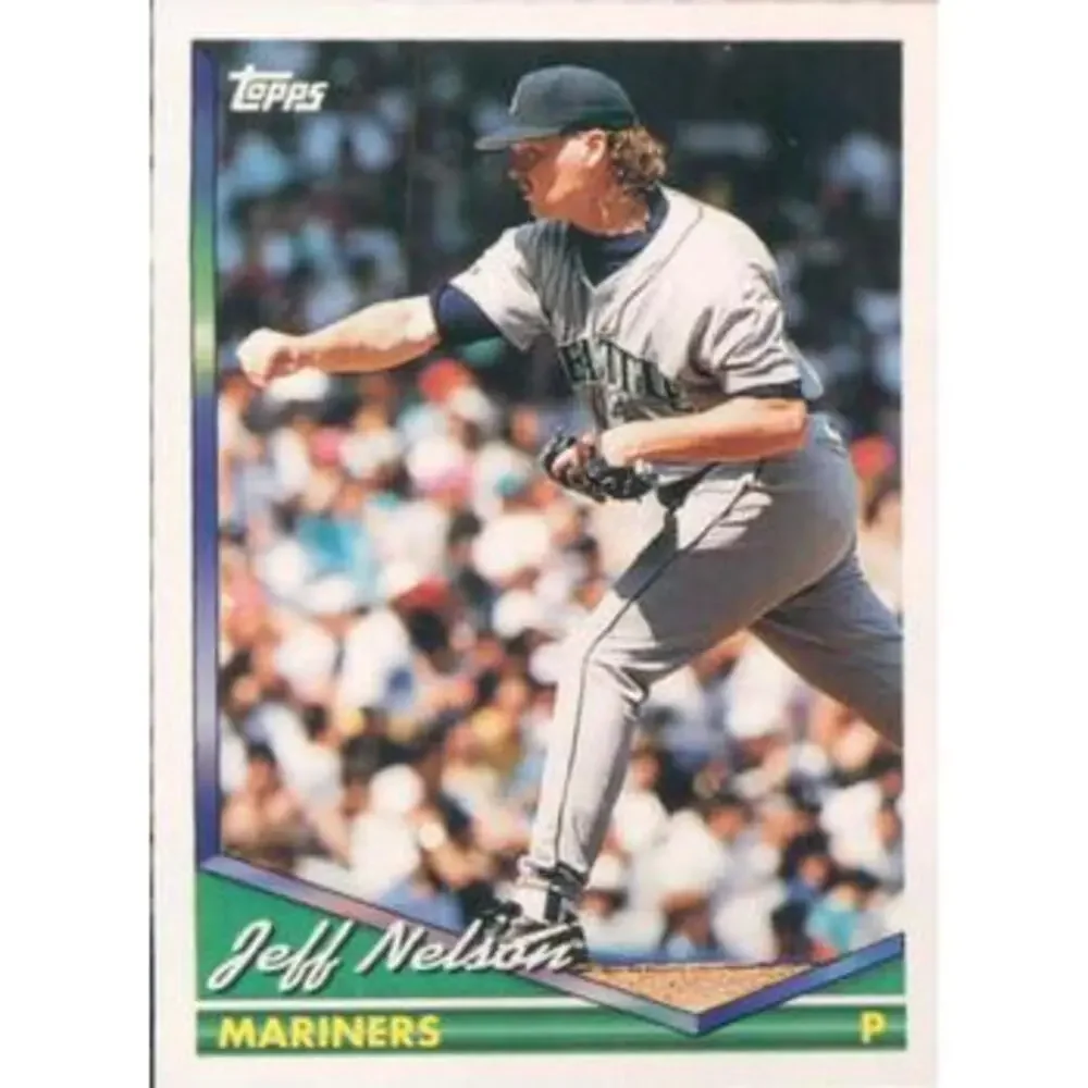 1994 Topps Jeff Nelson # 24 Seattle Mariners